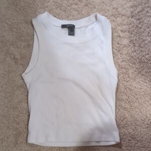 Forever 21 White Tank Top